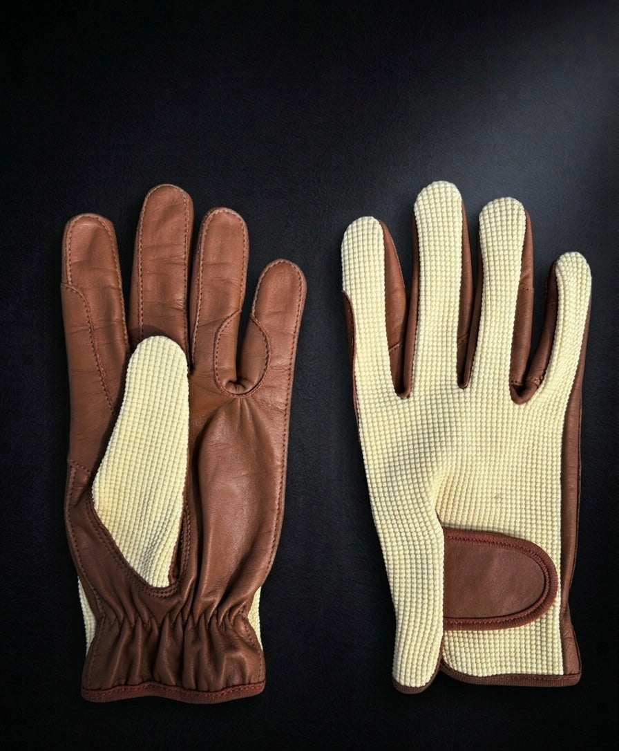 Gerçek deri binicilik eldiven